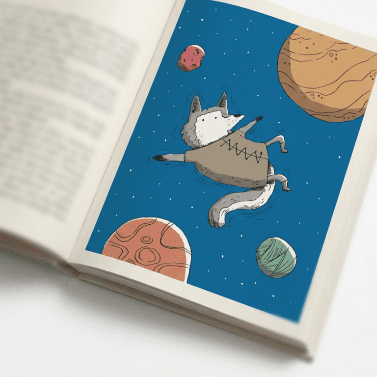 Ilustración libro Un gentil guerrero